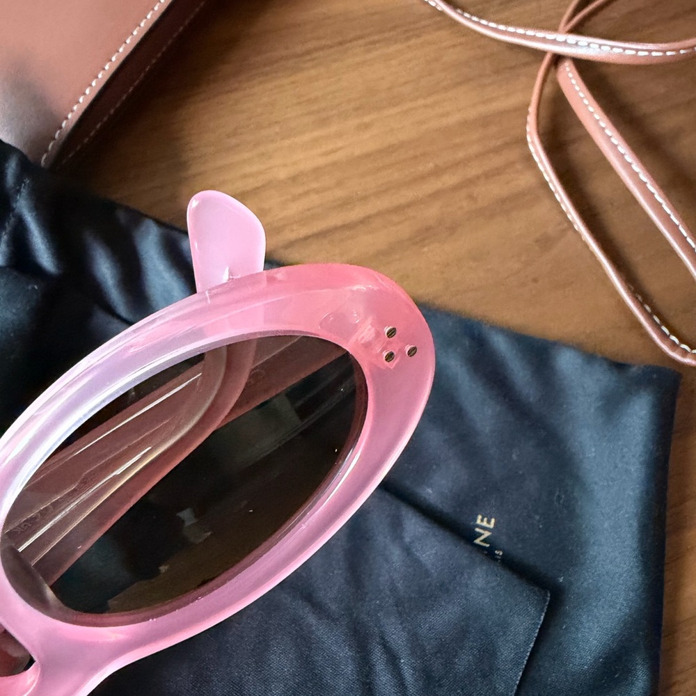 Celine pink cat eye sunglasses - Picture 6 of 7